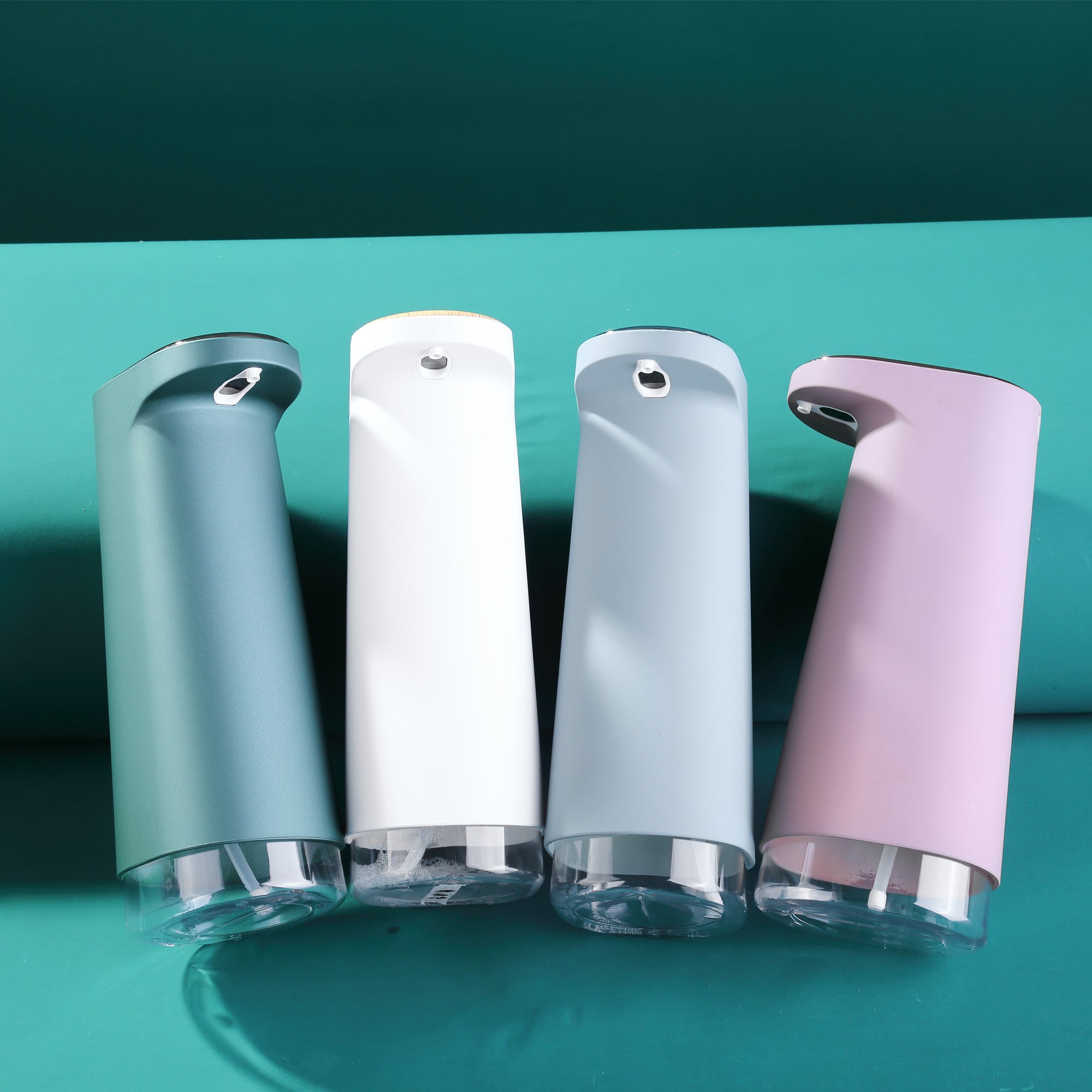 New Automatic Soap Dispenser USB Rechargeable Foaming Touchless Hand Free Portable Foam Liquid Soap Dispenser For Bathroom
