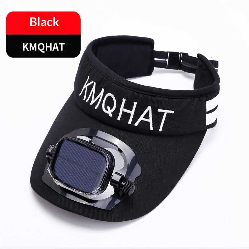 Hat Solar Energy With Fan