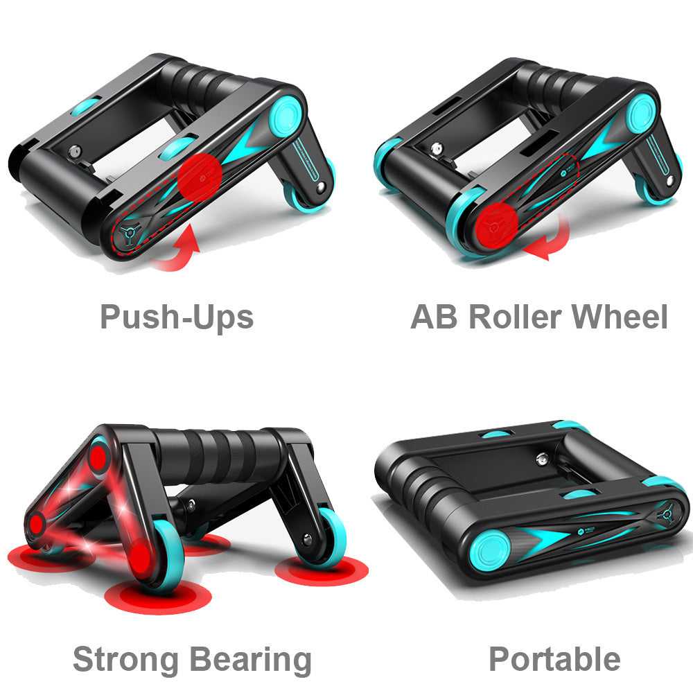 Abdominal Muscle Wheel Men's Home Fitness EquipmentAbdominal Muscle Wheel Men's Home Fitness Equipment