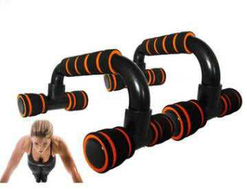 H-shaped Push-up Stand Sponge Hand Grip ABS Fitness Chest 