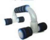 H-shaped Push-up Stand Sponge Hand Grip ABS Fitness Chest 