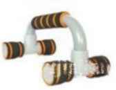 H-shaped Push-up Stand Sponge Hand Grip ABS Fitness Chest 