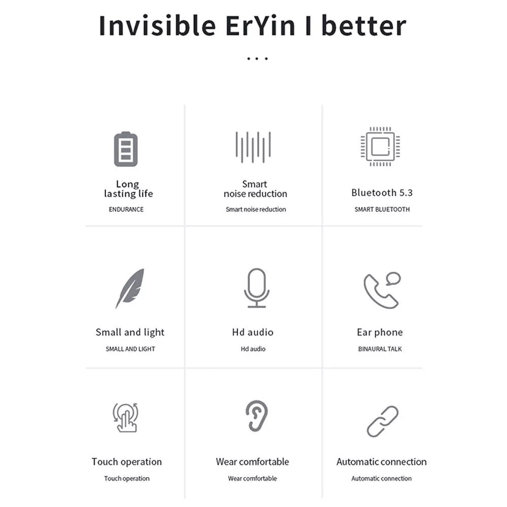 Mini Wireless Earbuds - Earbud Headphones 