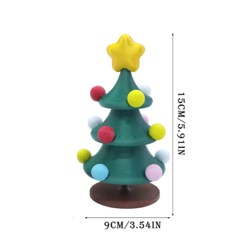 Christmas Gift Dancing Rotating Christmas Tree Toy Halloween Christmas Decoration Desktop Ornamen Party Favor Children Gifts