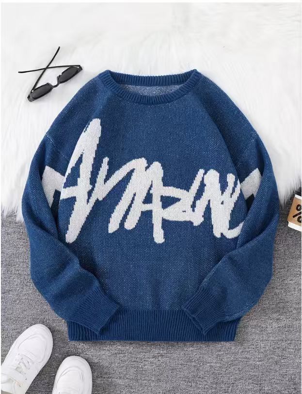 Men's And Women's Graffiti Letter Hoodie